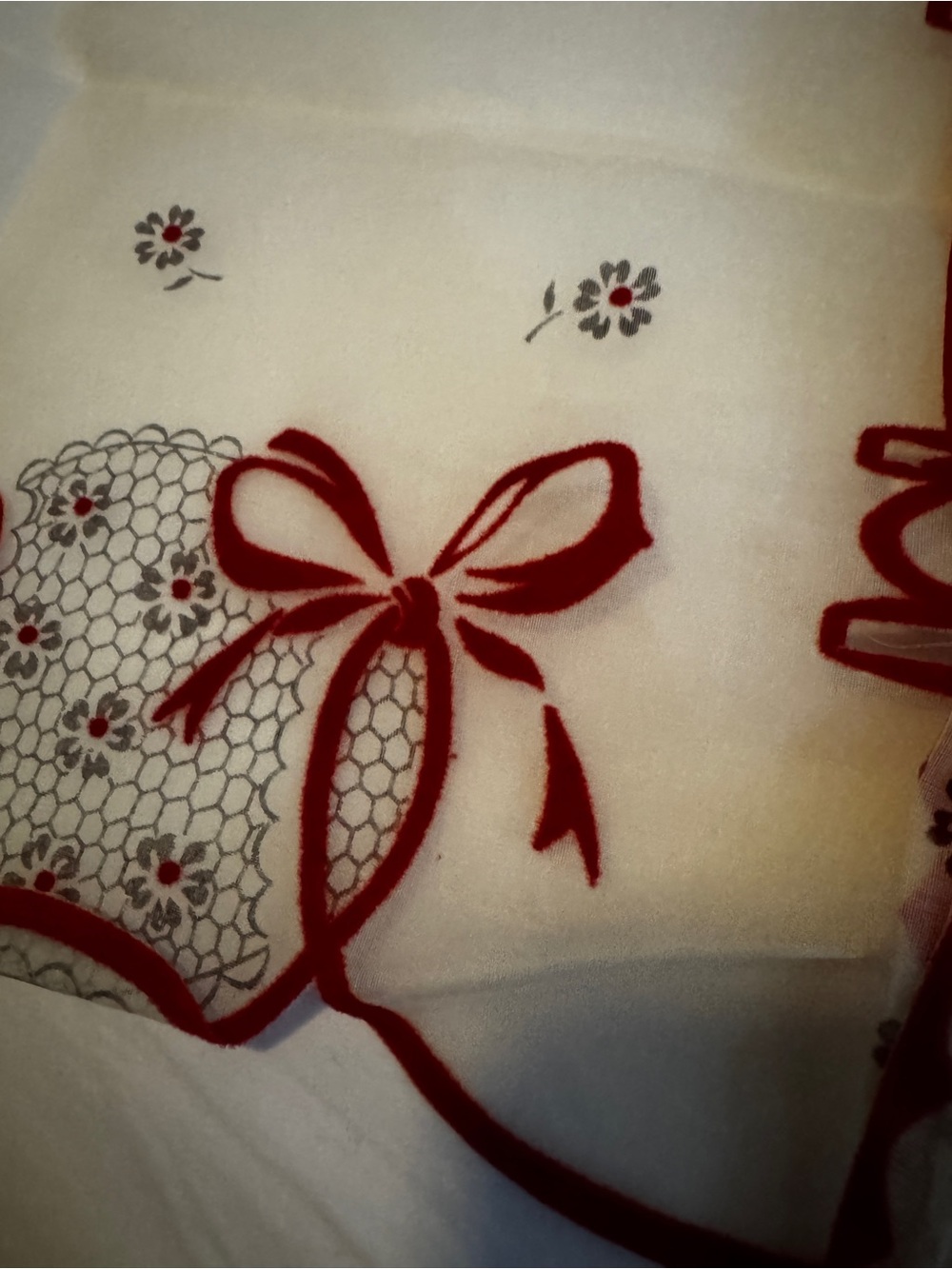 Brand New Without Tags Vintage 1959 Chiffon Hostess Apron - Picture 12 of 12